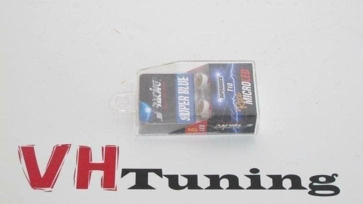 Simoni racing RML/6SB 2x T10 6 micro LED super blauw, Ophalen of Verzenden