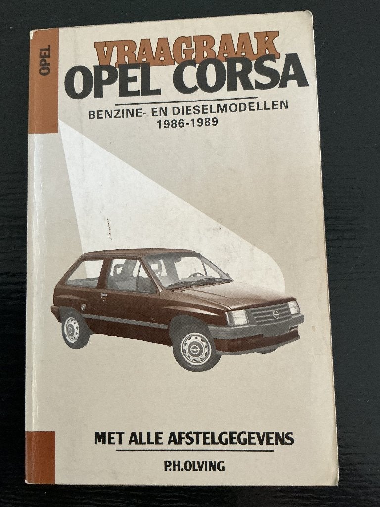 Vraagbaak Opel Corsa 1986-1989, Boeken, Verzenden, Gelezen, Opel
