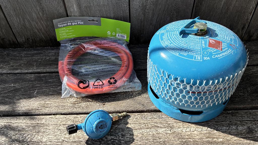 Camping gasfles type 904, Caravans en Kamperen, Kampeeraccessoires, Ophalen, Gebruikt