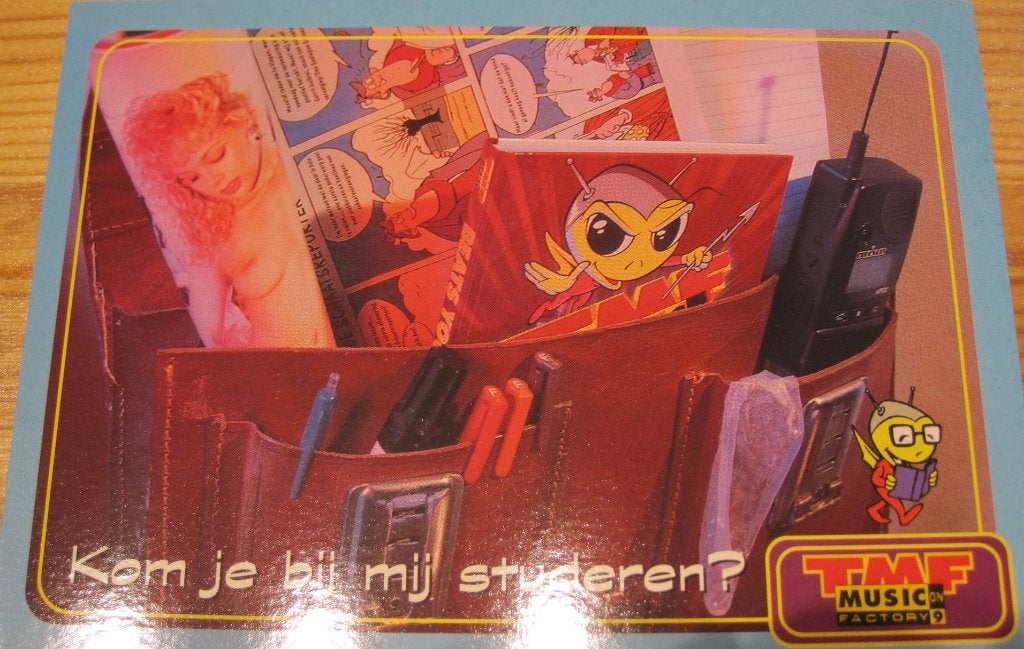 Kom je bij me studeren - pin up - nieuwe kaart van TMF, Verzamelen, Verzenden, 1980 tot heden, Ongelopen, Overige thema's