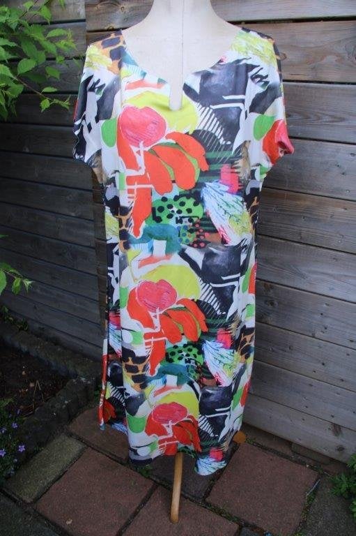 Jurk gekleurd Lexus mt XL 2 zijdig. Vaste prijs, Lexus, Overige kleuren, Maat 46/48 (XL) of groter, Ophalen of Verzenden