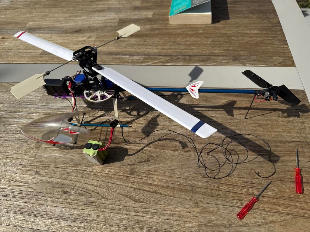 Walkera Dragonfly 22E met reserveonderdelen, Hobby en Vrije tijd, Ophalen of Verzenden, Gebruikt, Elektro, Helikopter