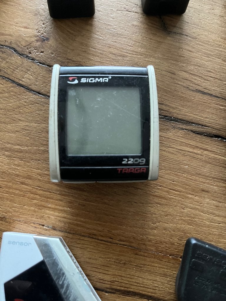 Fietscomputers Sigma, Trek, Cateye, Fietsen en Brommers, Ophalen of Verzenden, Hartslagsensor, Gebruikt