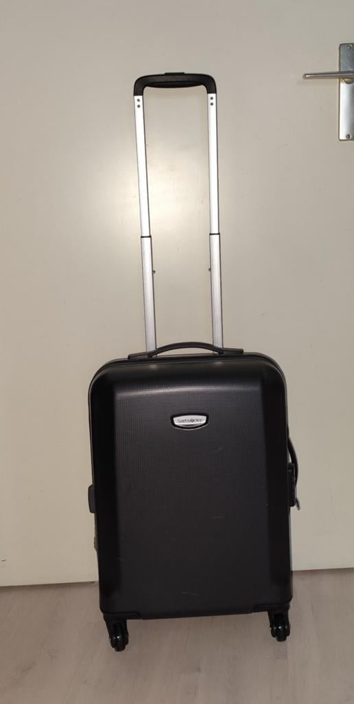 Trolley Samsonite 55x40x20 cm met Tsa-Slot en vier wielen, Wieltjes, 50 tot 60 cm, Hard kunststof, Ophalen of Verzenden