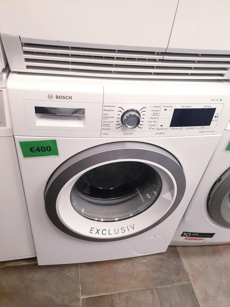 bosch wasmachine 8kg 1600tpm a+++ inc 1 jaar garantie