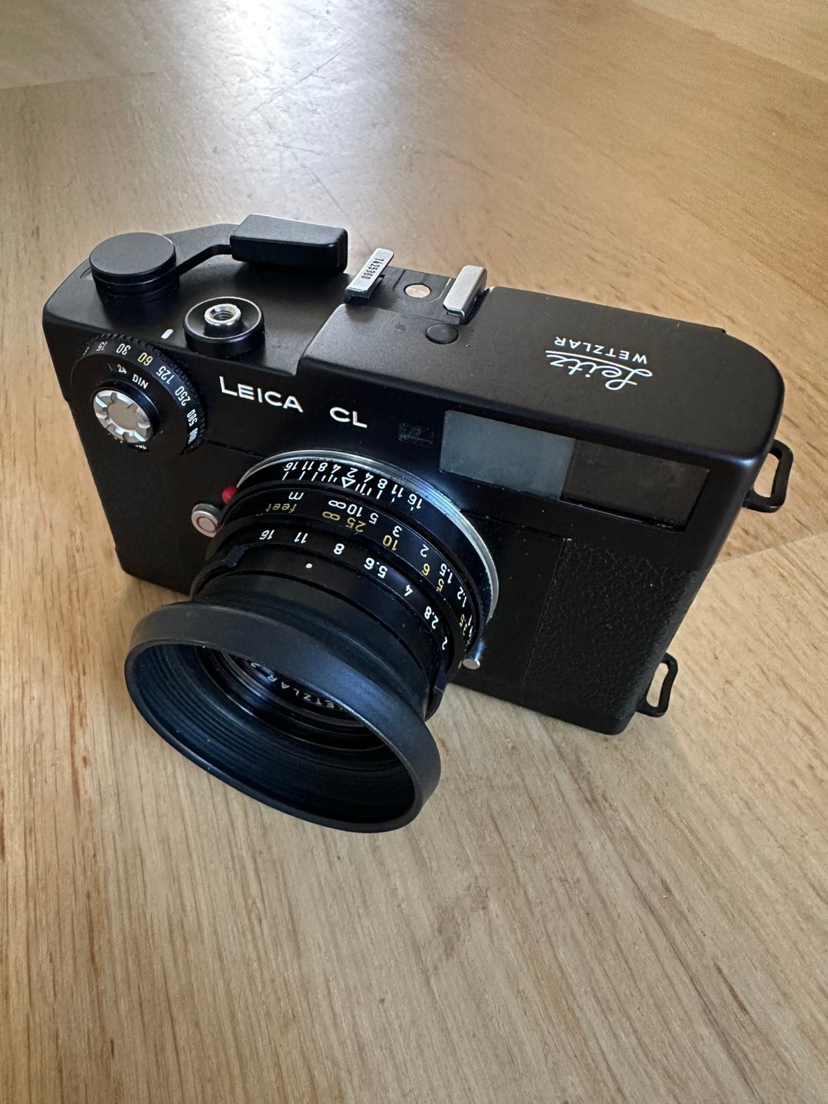 Leica CL camera met Leitz Summicron-C 1:2/40 lens, Audio, Tv en Foto, Ophalen, Niet werkend, Compact, Leica