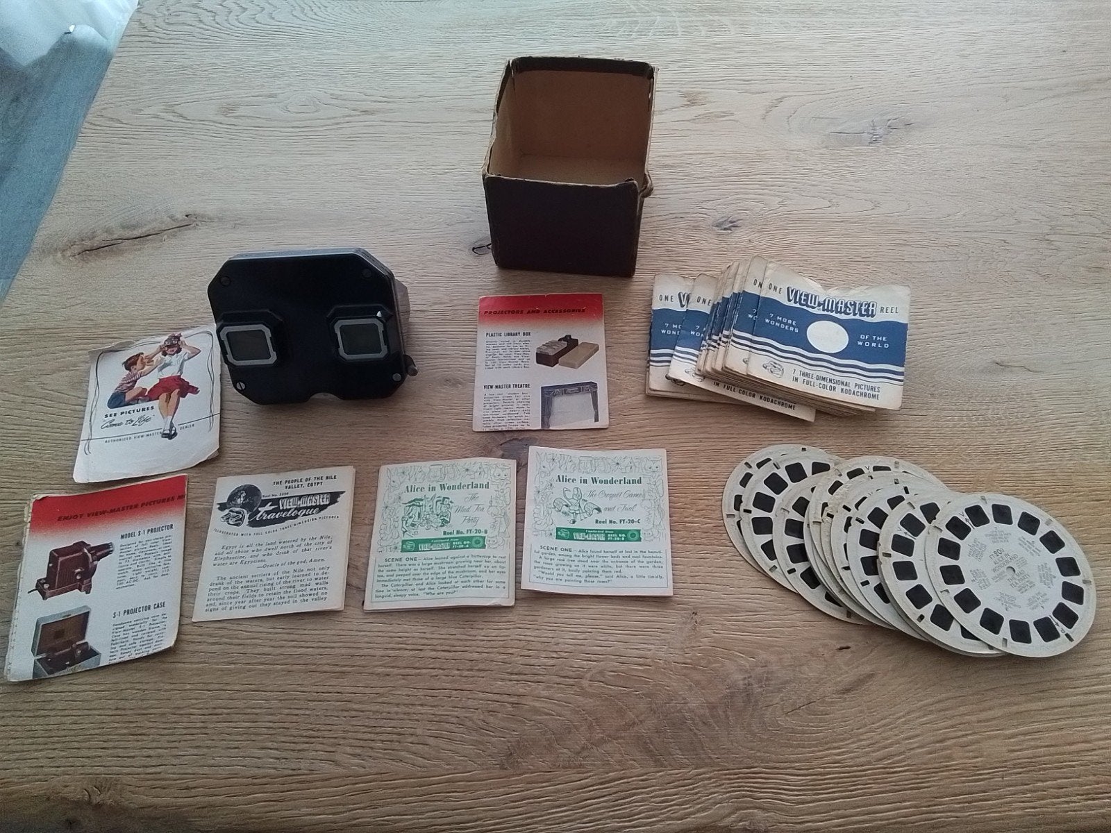 Vintage vieuwmaster sawyer's portland-ore 18 foto kaartjes, Verzamelen, Ophalen of Verzenden