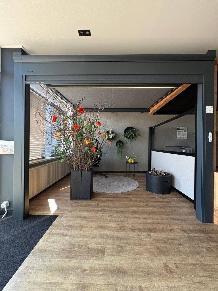 Brustor B128 XL Pergola Zonwering – Showroommodel, Tuin en Terras, Ophalen, Nieuw, Overige typen