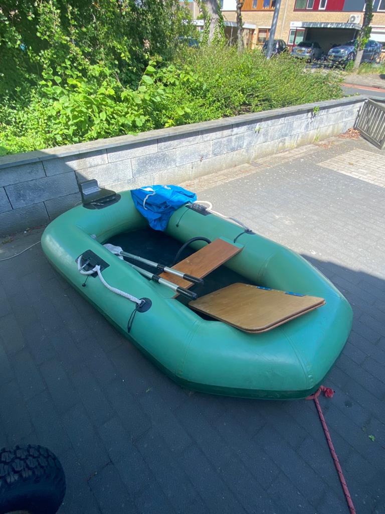 Achilles rubber boat boot hypalon inflatable boat, Ophalen, Gebruikt