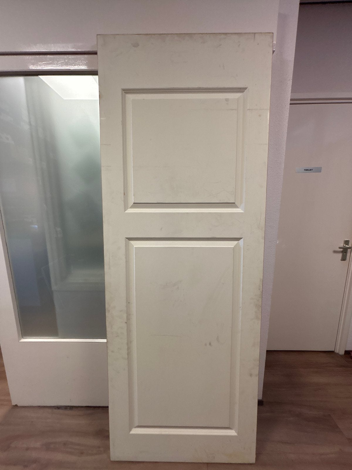 Nieuwe stompe binnendeur 211x78x5 cm, Doe-het-zelf en Verbouw, Deuren en Horren, Ophalen, Minder dan 80 cm, Binnendeur, Nieuw