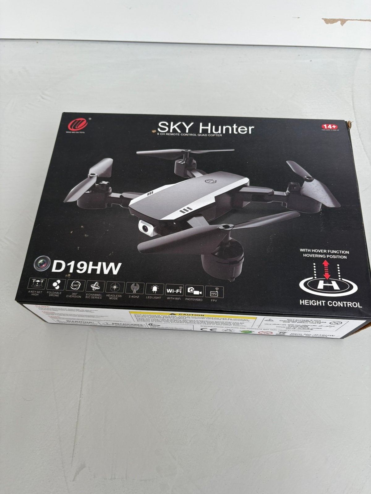 Nieuwe drone, Ophalen, Nieuw