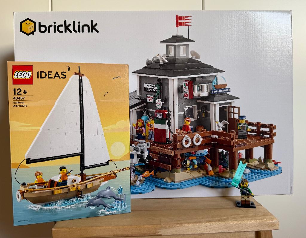 LEGO 910040 | Bricklink Harbourmaster’s Office | NEW + 40487, Ophalen, Lego, Nieuw, Complete set