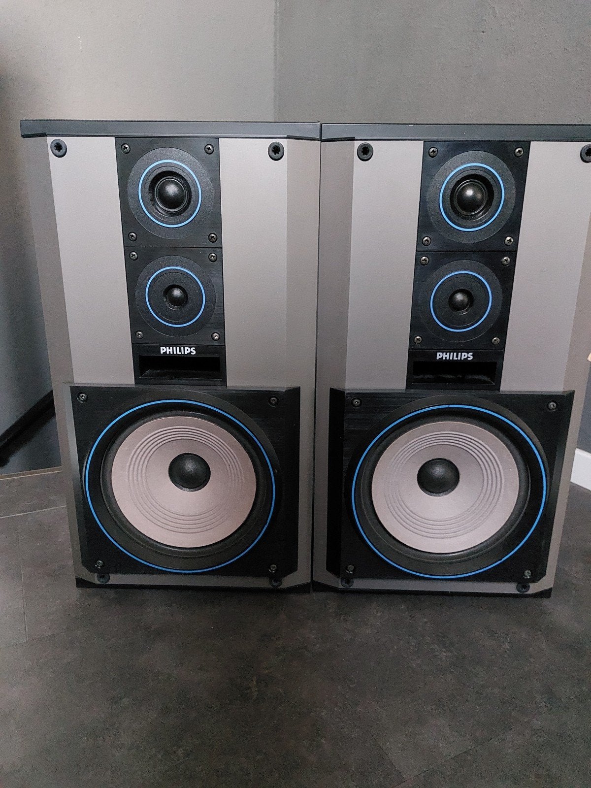 Philips Speakerset - Goede staat, Ophalen of Verzenden, Gebruikt, Speakerset, Philips
