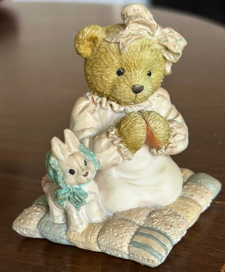 Cherished Teddies 1992 Patrice, Verzamelen, Beren en Cherished Teddies, Ophalen of Verzenden, Zo goed als nieuw, Beeldje, Cherished Teddies