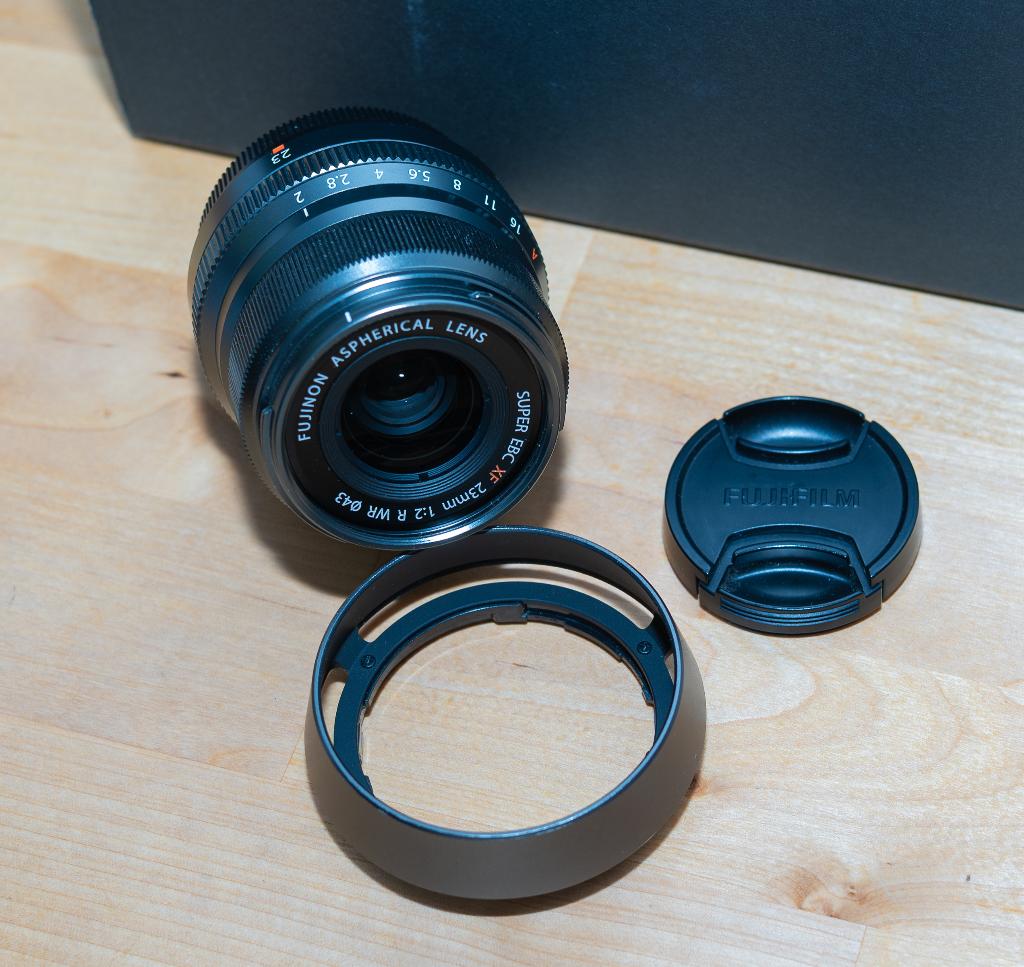 Fujinon Fujifilm 23mm F2 R WR-Limited Graphite Edition Japan, Verzenden, Zo goed als nieuw, Standaardlens, Zoom
