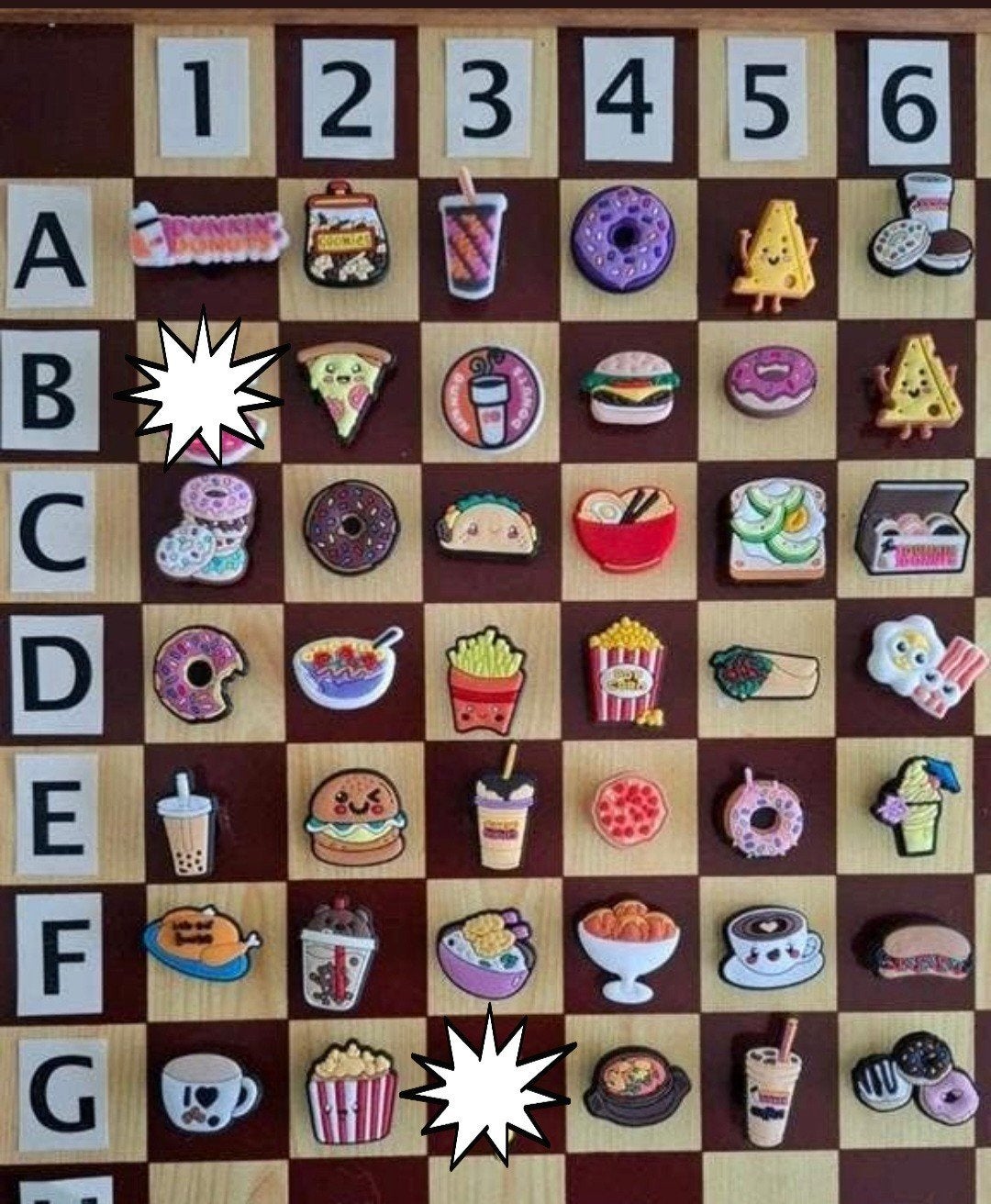 42: Eten, Drinken & Donuts Schoenbedels Charms voor de Crocs, Ophalen of Verzenden