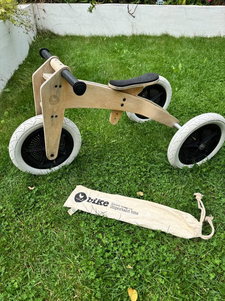 Originele Wishbone van hout - driewieler tweewieler / fiets, Kinderen en Baby's, Ophalen, Gebruikt, Loopfiets