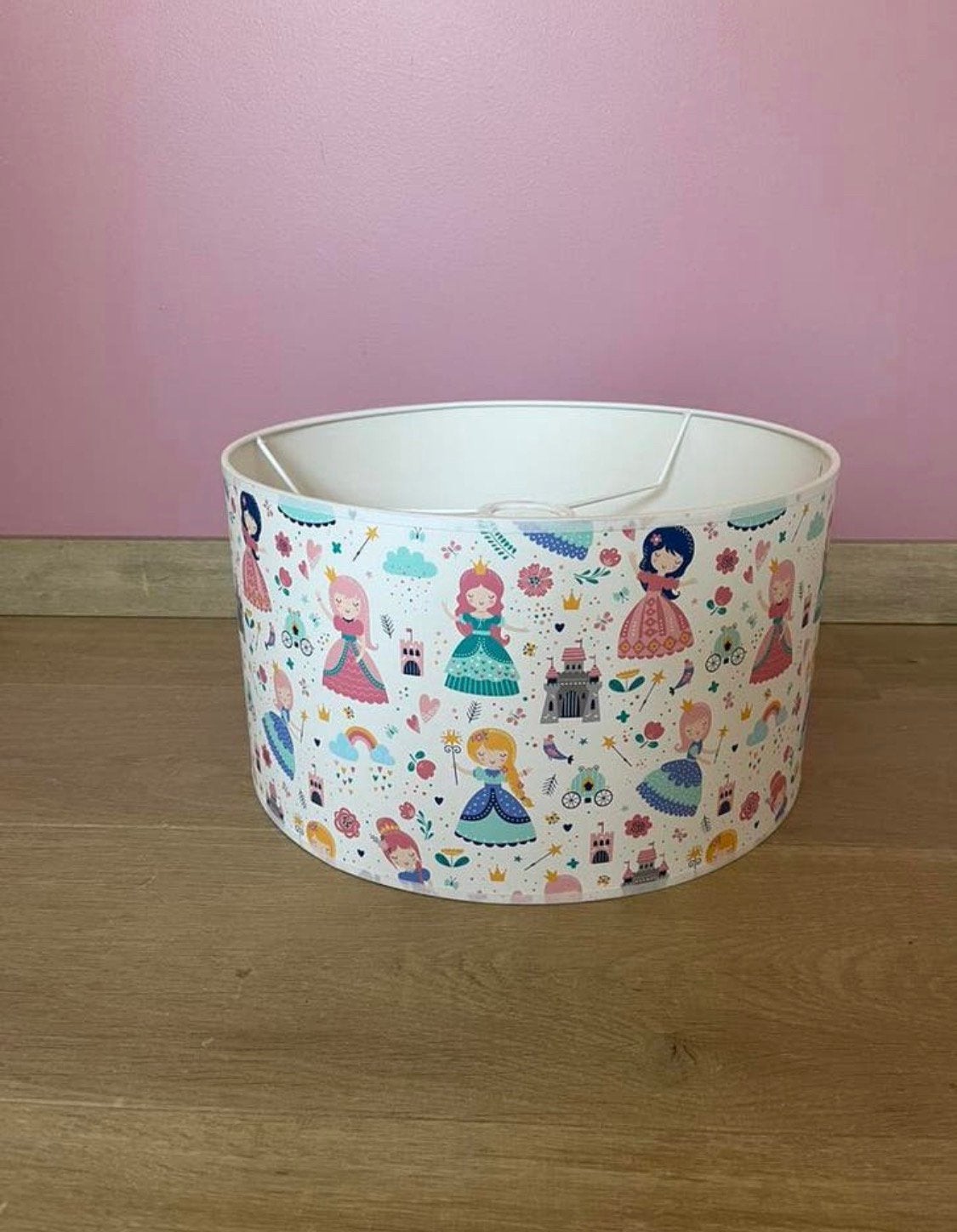 Lampenkap prinsessen, Ophalen of Verzenden, Zo goed als nieuw, Lamp