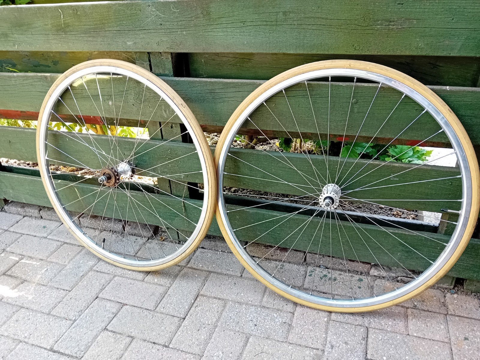 Setje aluminum velgen Singlespeed., Fietsen en Brommers, Ophalen, Gebruikt, Toerfiets, Aluminium
