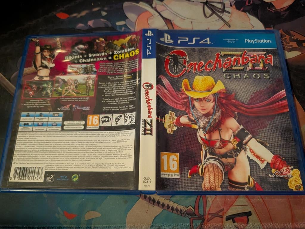 Onechanbara Z2 Chaos PS4, Avontuur en Actie, 1 speler, Ophalen of Verzenden, Zo goed als nieuw