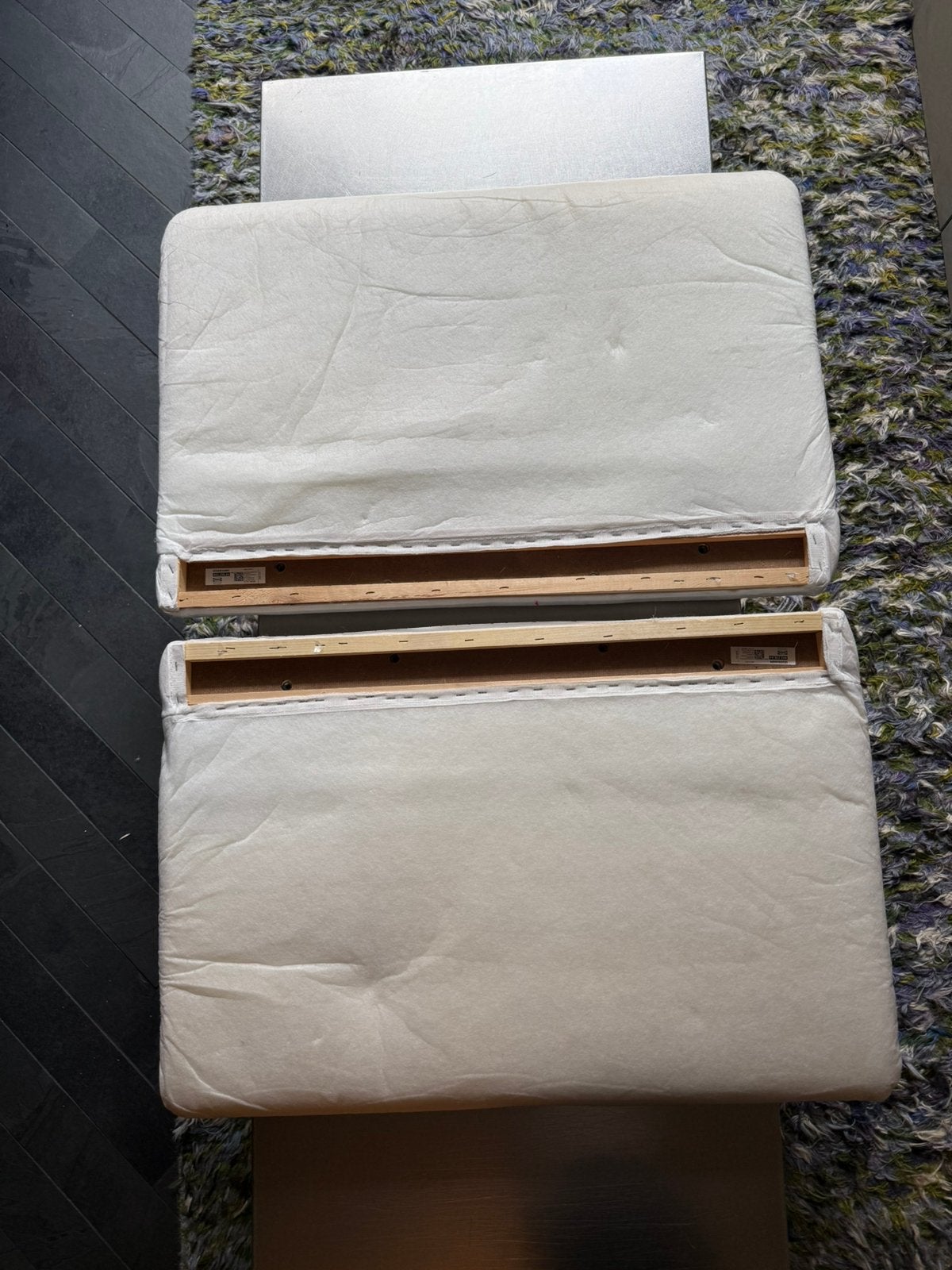Soderhamn armleuning 2x, Ophalen of Verzenden, Gebruikt, 75 tot 100 cm