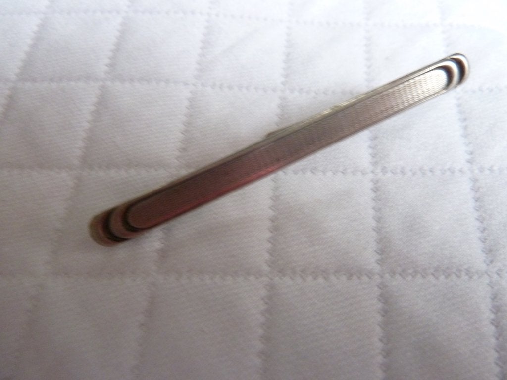 Antieke zilveren broche, art deco 1920, gemerkt, Verzenden, Zilver, Broche