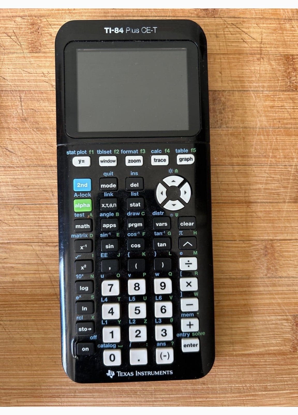 TI-84 Plus CE-T rekenmachine, Ophalen of Verzenden, Grafische rekenmachine, Gebruikt