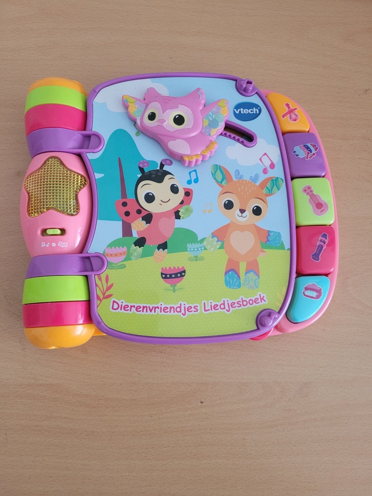 VTech Dierenliedjesboek interactief baby speelgoed, Ophalen of Verzenden, Gebruikt, Overige typen, Met geluid