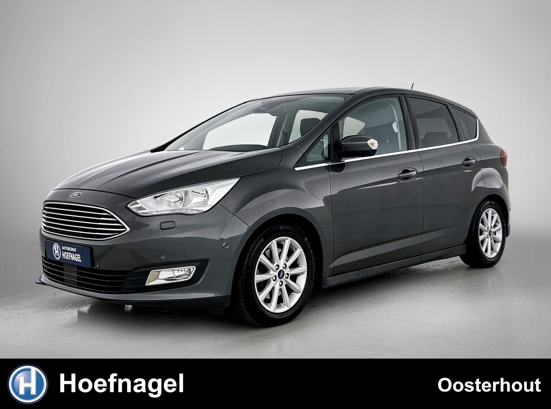 Ford C-Max 1.5 Titanium | Automaat | Stoelverwarming | Parke, Auto's, Zwart, 4 cilinders, 150 pk, Automatische klimaatregeling