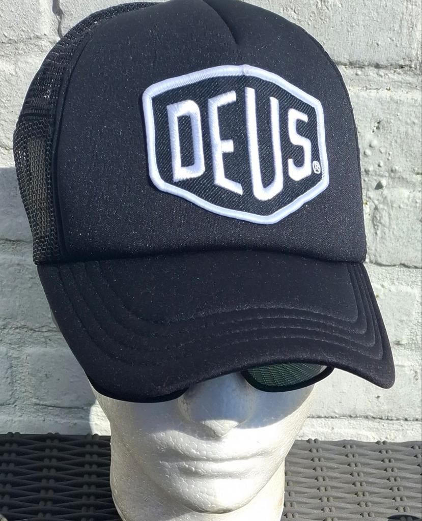 Deus zwarte pet one size fits all, Kleding | Heren, Hoeden en Petten, Pet, Nieuw, Deus, One size fits all