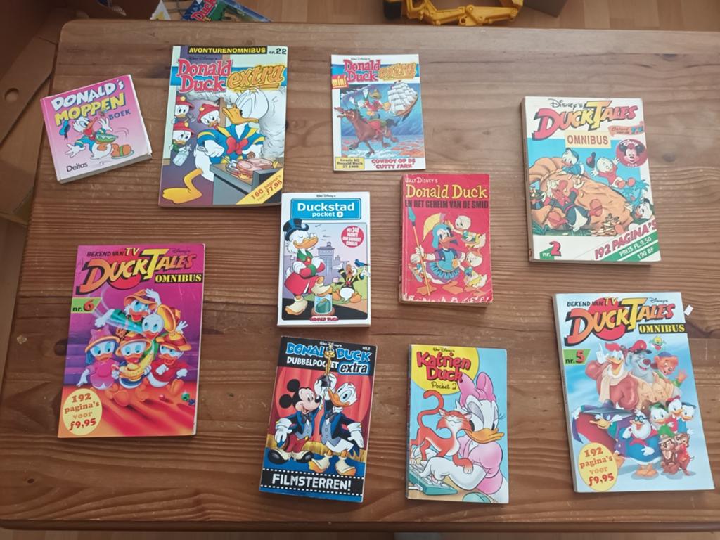 Donald Duck & DuckTales Stripboeken Collectie, Diversen, Rommelmarktspullen, Ophalen of Verzenden