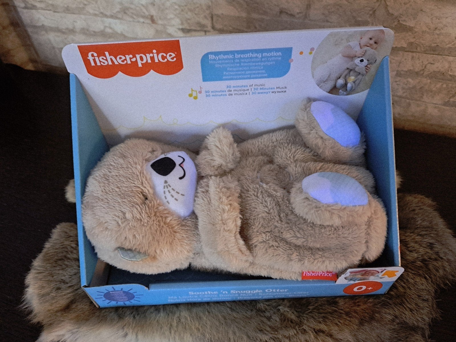 Bedtijd Otter van Fisher-Price, Kinderen en Baby's, Speelgoed | Knuffels en Pluche, Ophalen of Verzenden, Nieuw, Overige typen