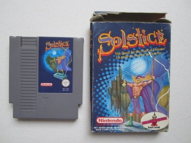 Solstice NES Nintendo (los €20), Spelcomputers en Games, Gebruikt, 1 speler, Ophalen of Verzenden, Role Playing Game (Rpg)
