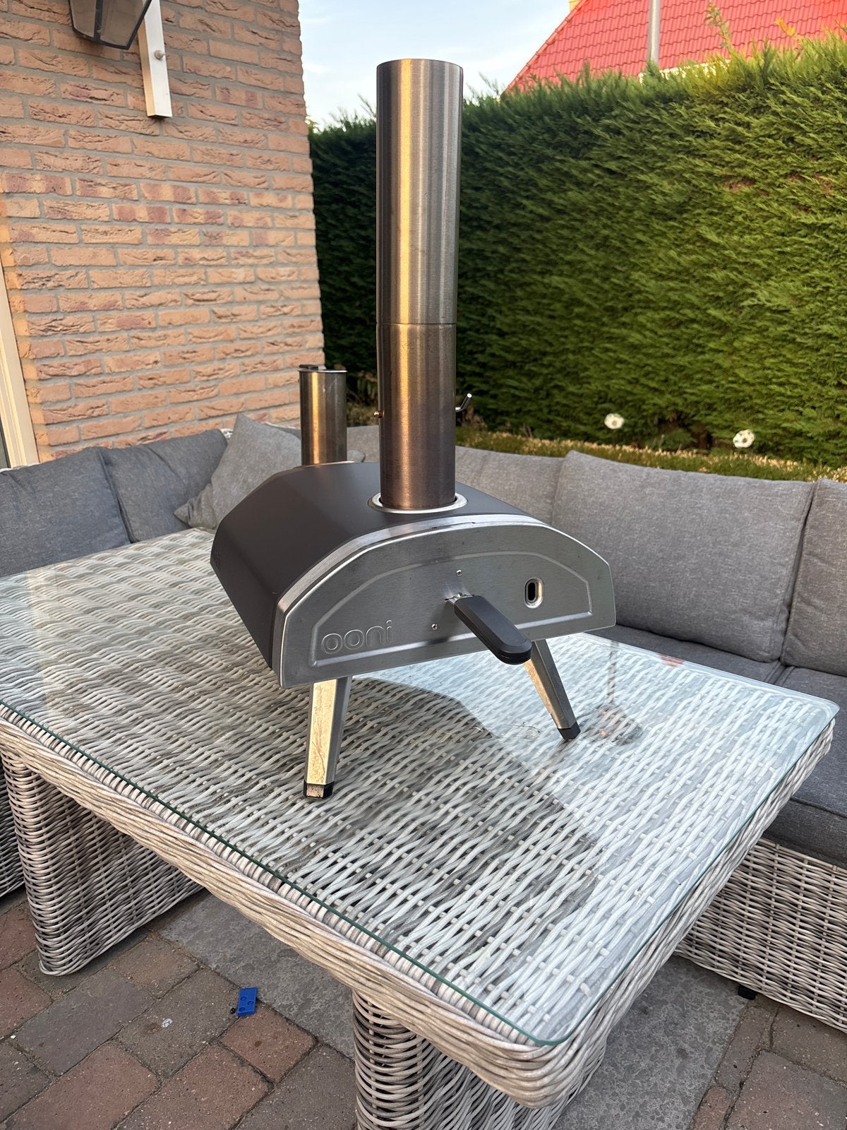 Ooni Fyra 12 pizzaoven met reistas en pellets, Tuin en Terras, Pizzaovens, Ophalen, Zo goed als nieuw