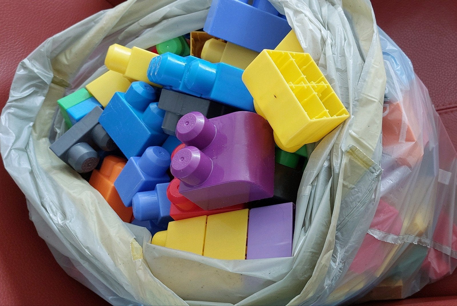 Mega bloks set, bouwstenen, schip, huisje, Ophalen, Gebruikt, Megabloks