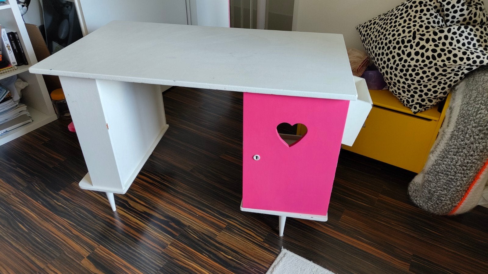 Bureau, Huis en Inrichting, Ophalen, Opbergruimte, Gebruikt, Hout