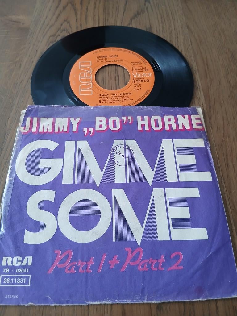 VINYL SINGLE  JIMMY ,, BO" HORNE  1975, Cd's en Dvd's, Ophalen of Verzenden, Zo goed als nieuw, Overige formaten
