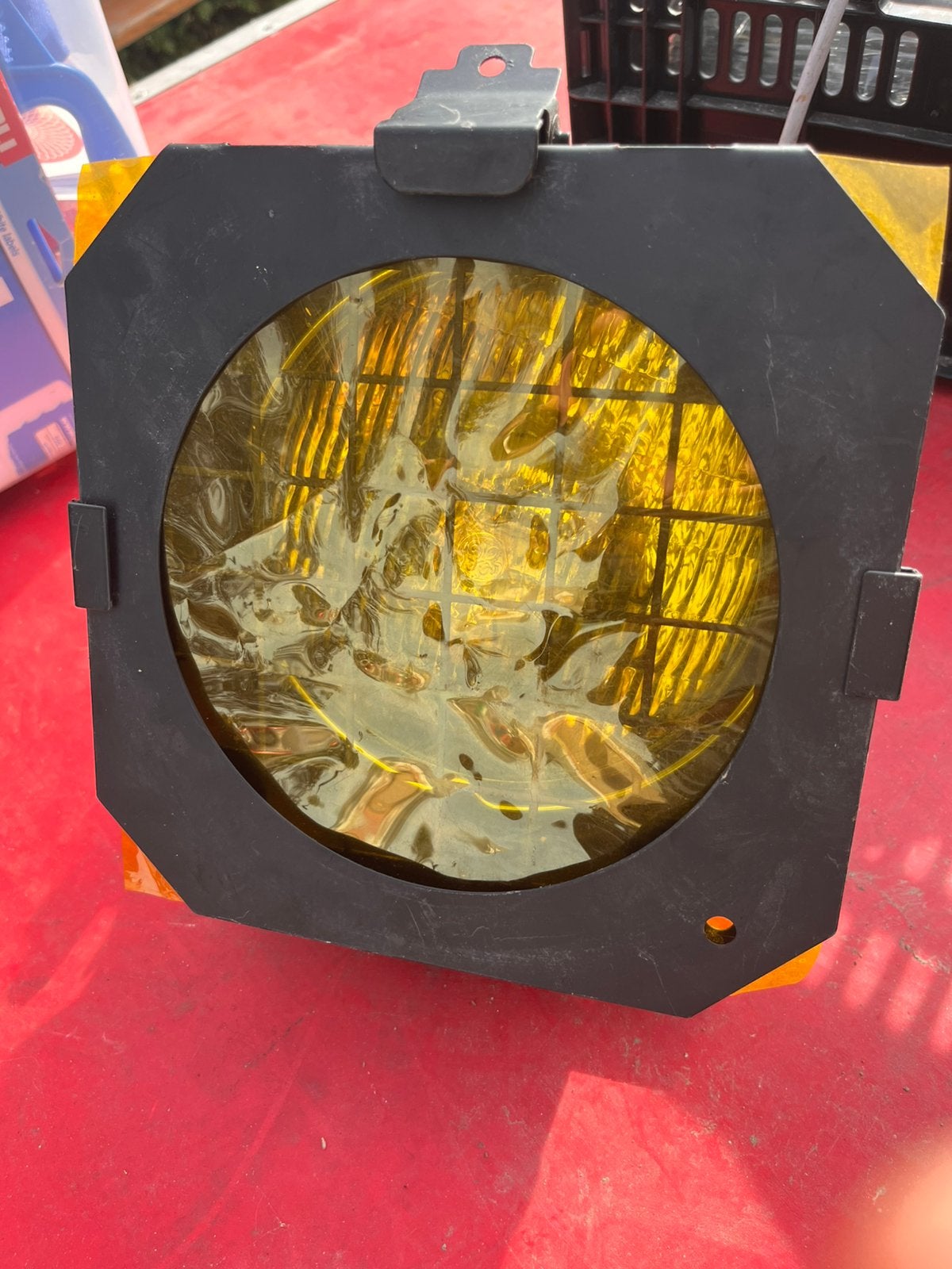 Disco lampen 500w met reserve lampen, Ophalen, Gebruikt, Licht, Kleur