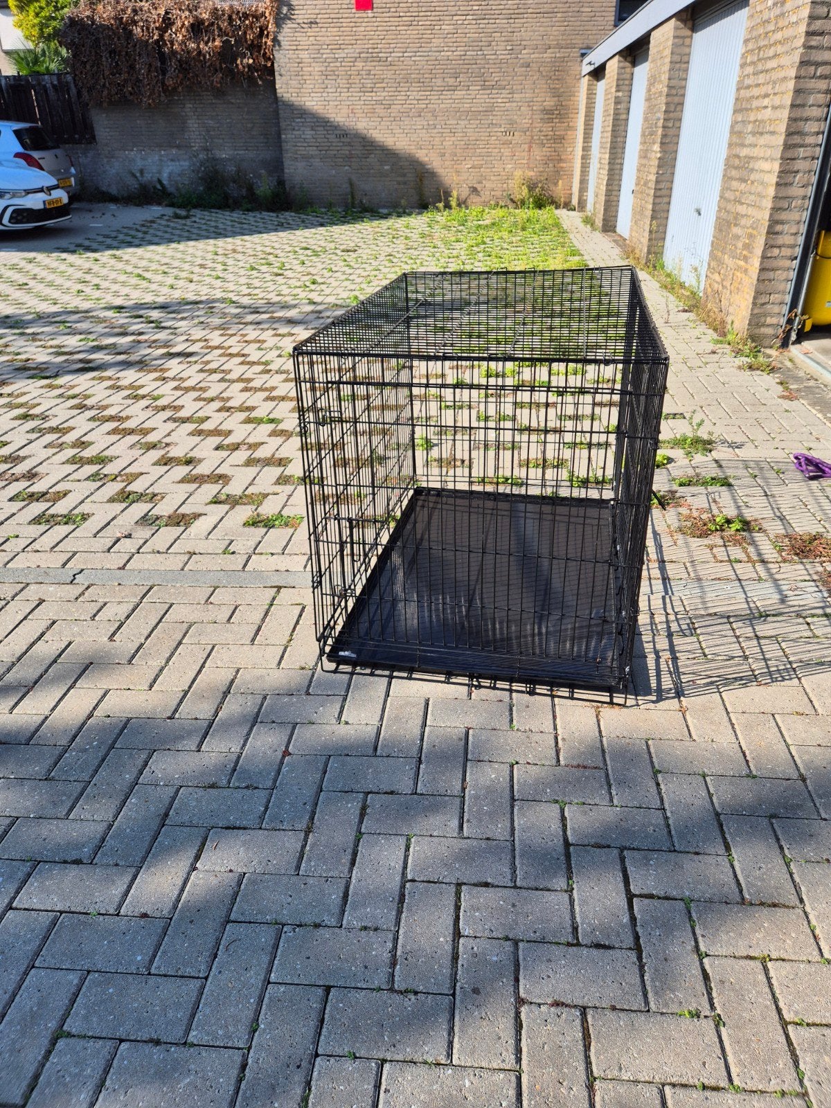 Grote hondenbench 12080 cm – zo goed als nieuw nu  25 euro, Ophalen, Zo goed als nieuw