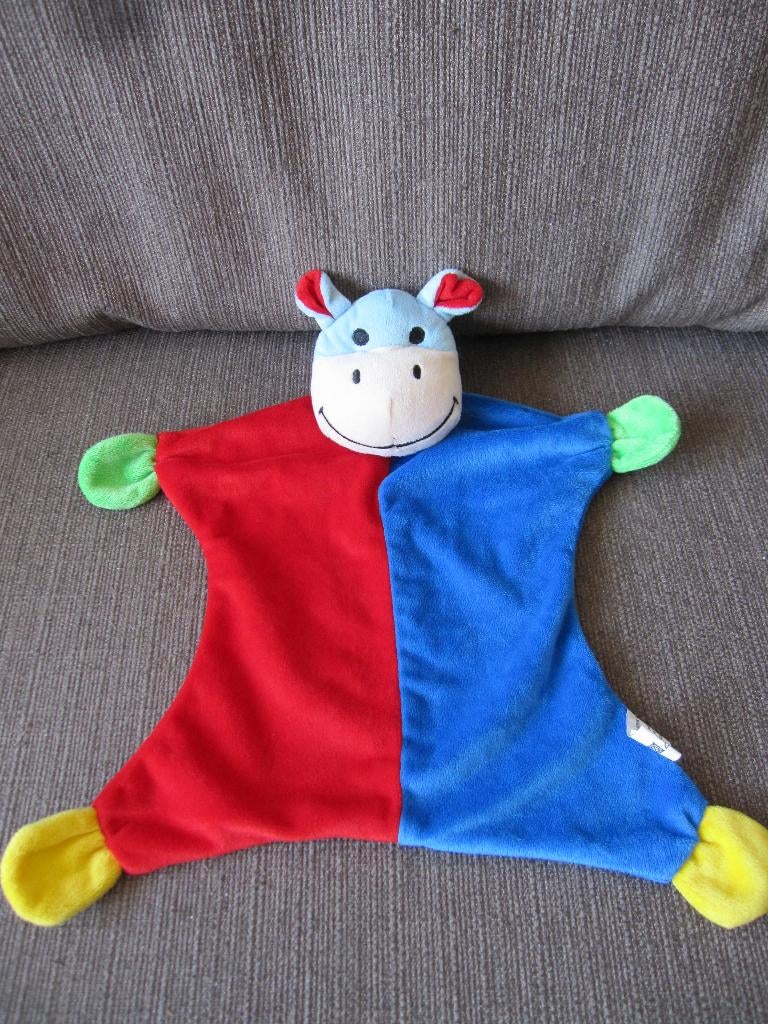 Best price london koe nijlpaard knuffeldoekje lapje 32 cm 4-, Ophalen of Verzenden, Zo goed als nieuw, Overige typen