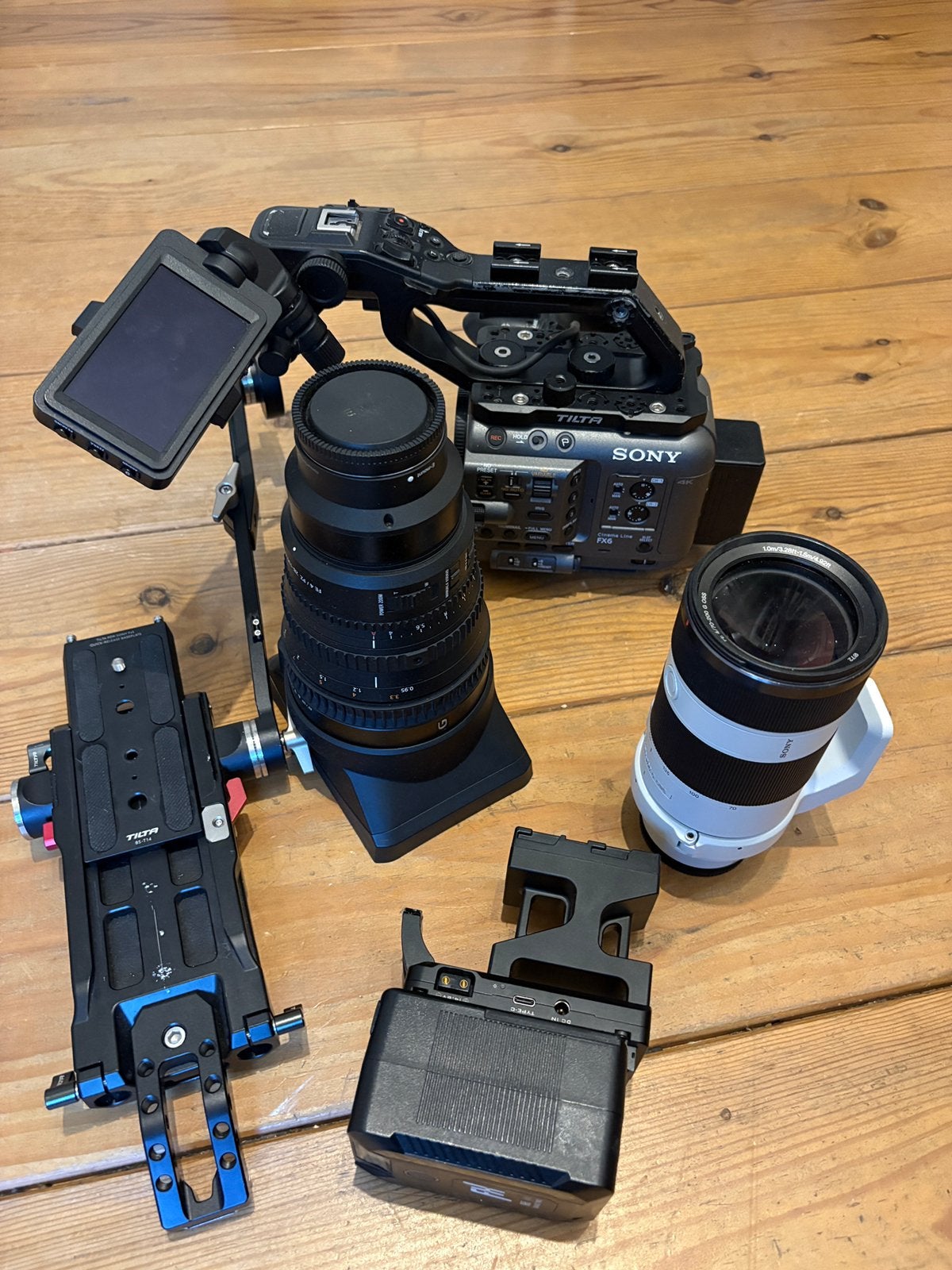 Sony FX6 compleet pakket met lenzen, Ophalen of Verzenden, Gebruikt, Video