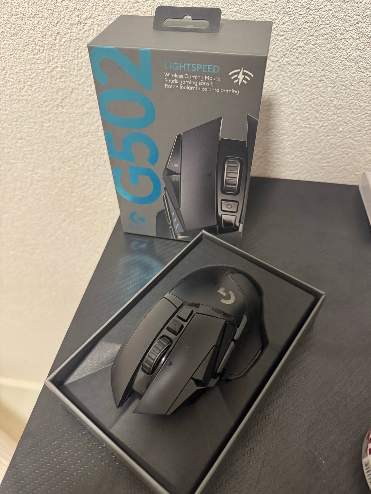 Logitech G502 Lightspeed Draadloze Gaming Muis, Computers en Software, Muizen, Muis, Verzenden, Gaming muis, Zo goed als nieuw