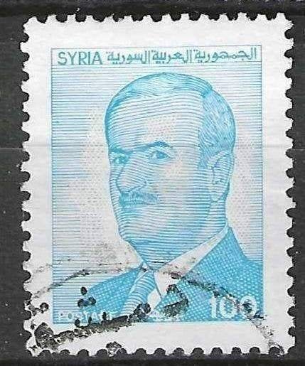 Syrie 1986 - Yvert 764 - Hafiz al-Assad - 100 pi. (ST), Verzenden, Gestempeld, Midden-Oosten