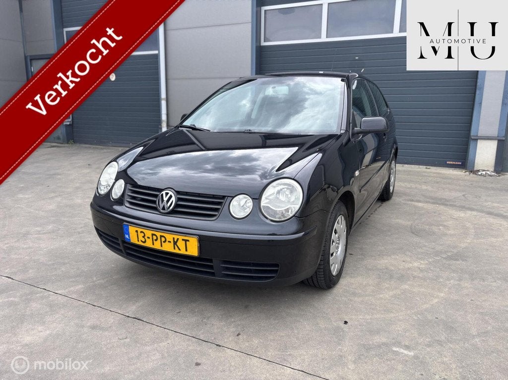 Volkswagen Polo 1.4-16V Athene, Auto's, Volkswagen, Voorwielaandrijving, 4 cilinders, Zwart, Origineel Nederlands