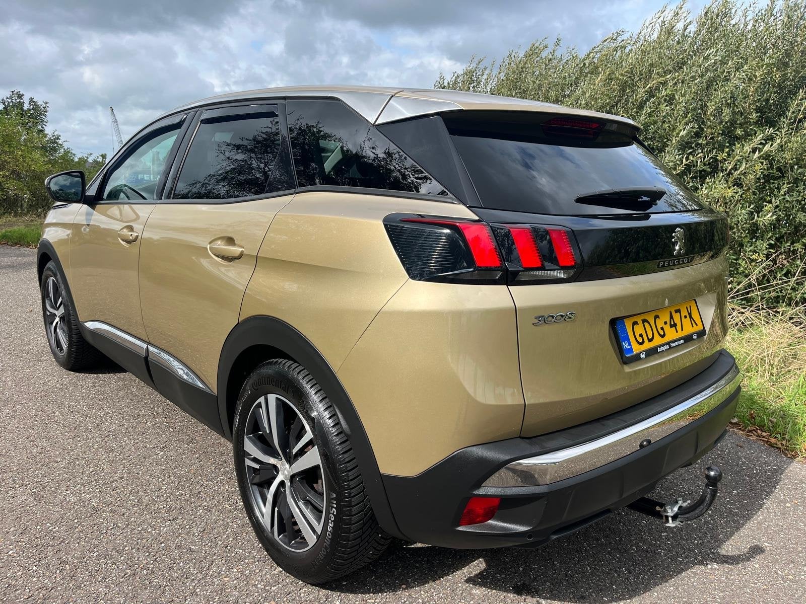 Peugeot 3008 1.2 | LPG/Benzine | Clima | Cruise | Lederen be, Auto's, Gebruikt, 1199 cc, Geel, 19 km/l