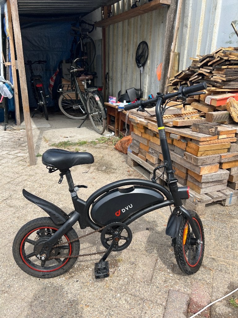 Dyu d3f, Fietsen en Brommers, Elektrische fietsen, Zo goed als nieuw, 59 cm of meer, 30 tot 50 km per accu, Ophalen