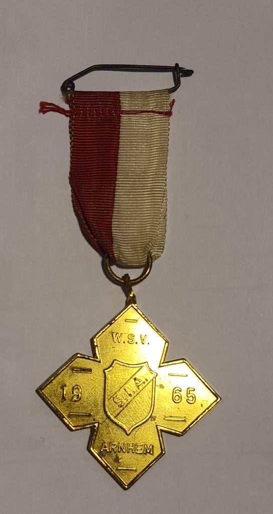 Medaille wsv Arnhem, Ophalen of Verzenden, Overige soorten, Nederland, Lintje, Medaille of Wings