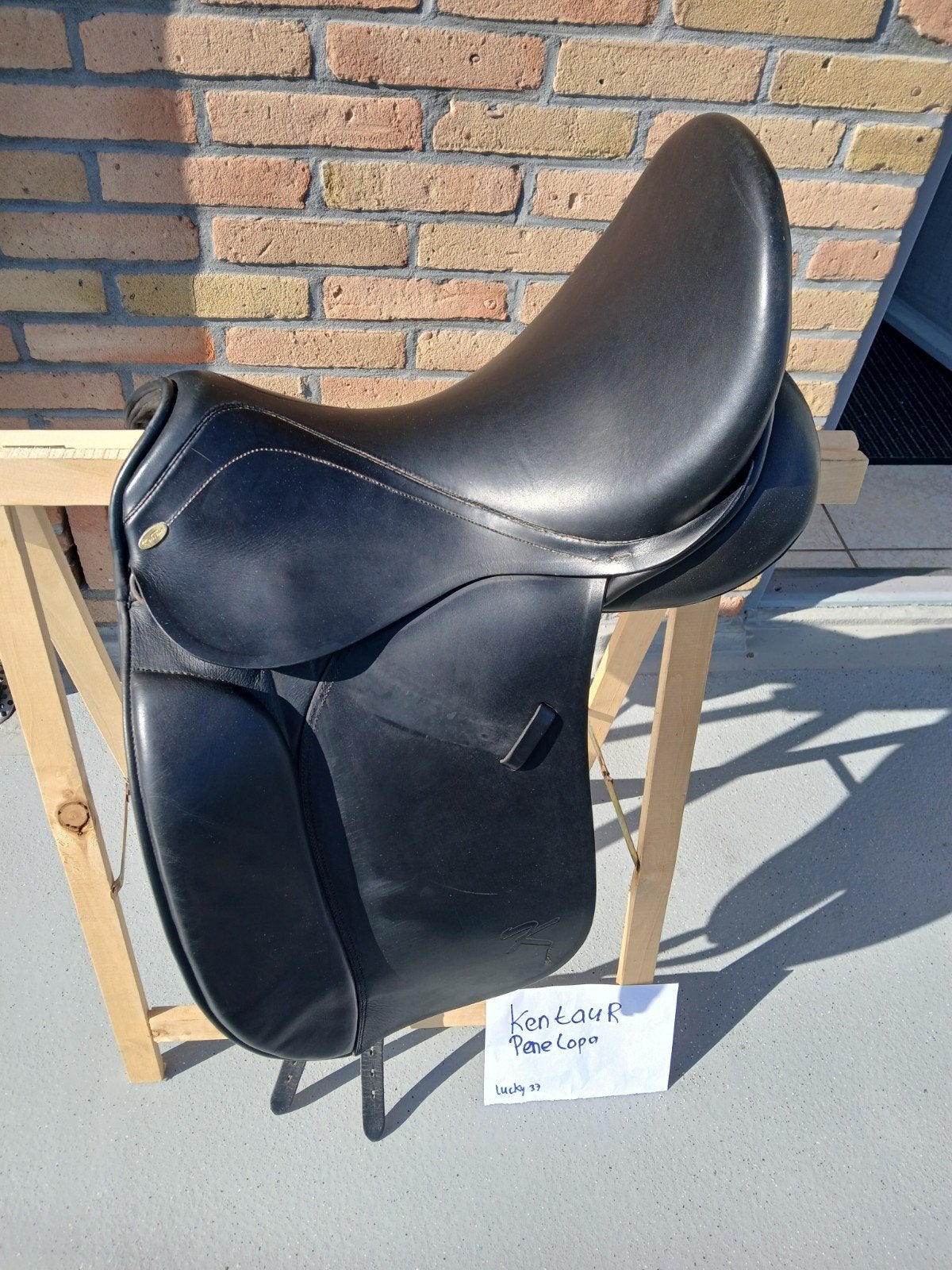 Te Koop Kentaur Penelopa zadel 17,5 inch, Dieren en Toebehoren, L (17.5 inch), Gebruikt, Dressuur, Kentaur