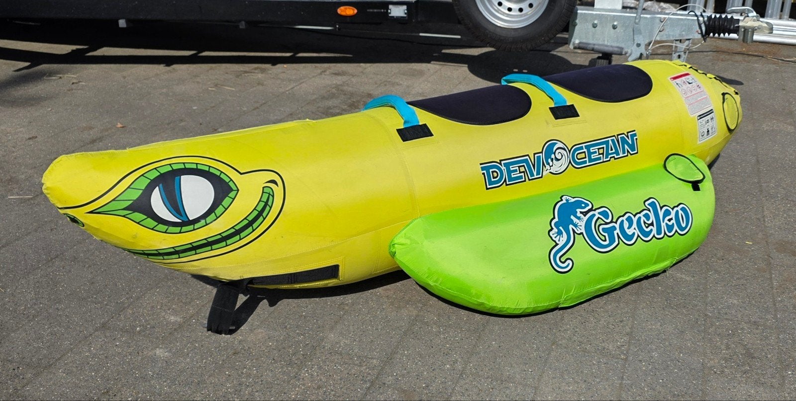 Devocean Gecko banaan funtube 2 persoons, Ophalen of Verzenden