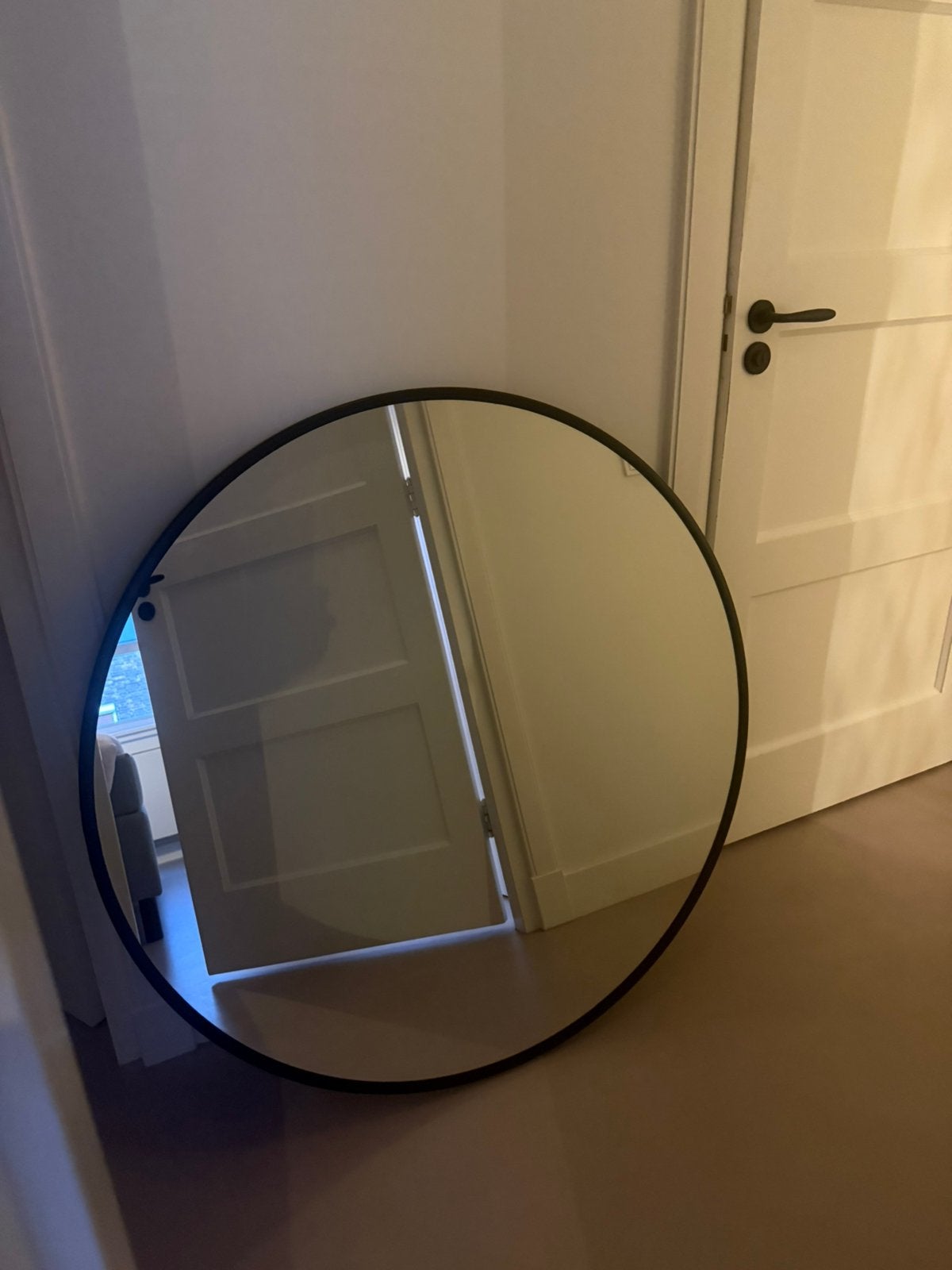 Ronde spiegel, Ophalen, Zo goed als nieuw, Rond, Minder dan 100 cm